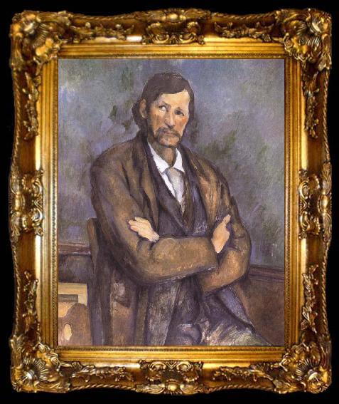 framed  Paul Cezanne arm with the men, ta009-2